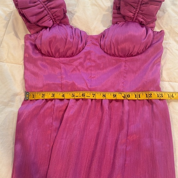 Hello  Molly NWT 🔥SALE🔥fuschia maxi dress - Picture 11 of 12